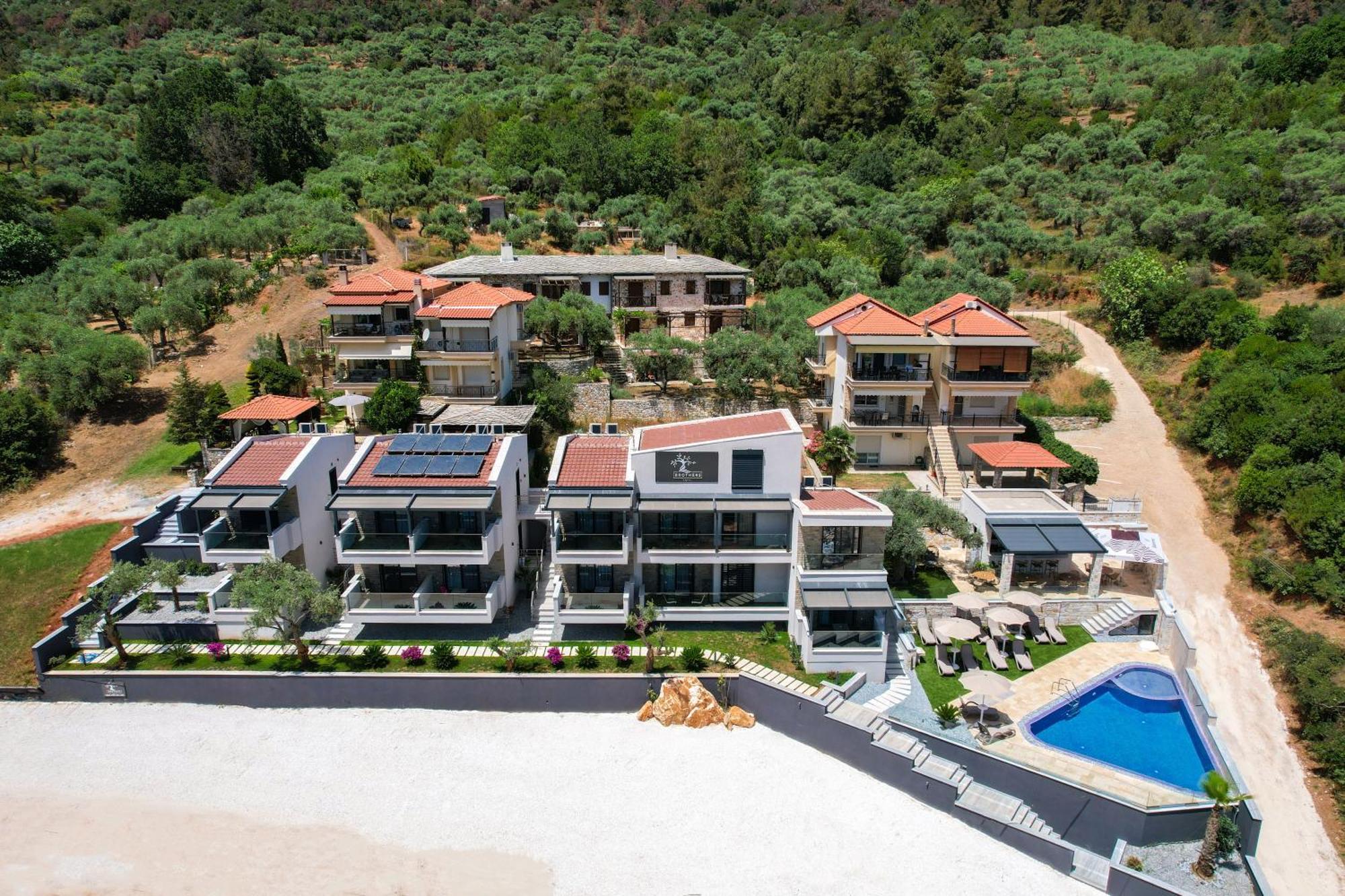 Brothers Htl Thassos Chrysi Ammoudia Exterior foto